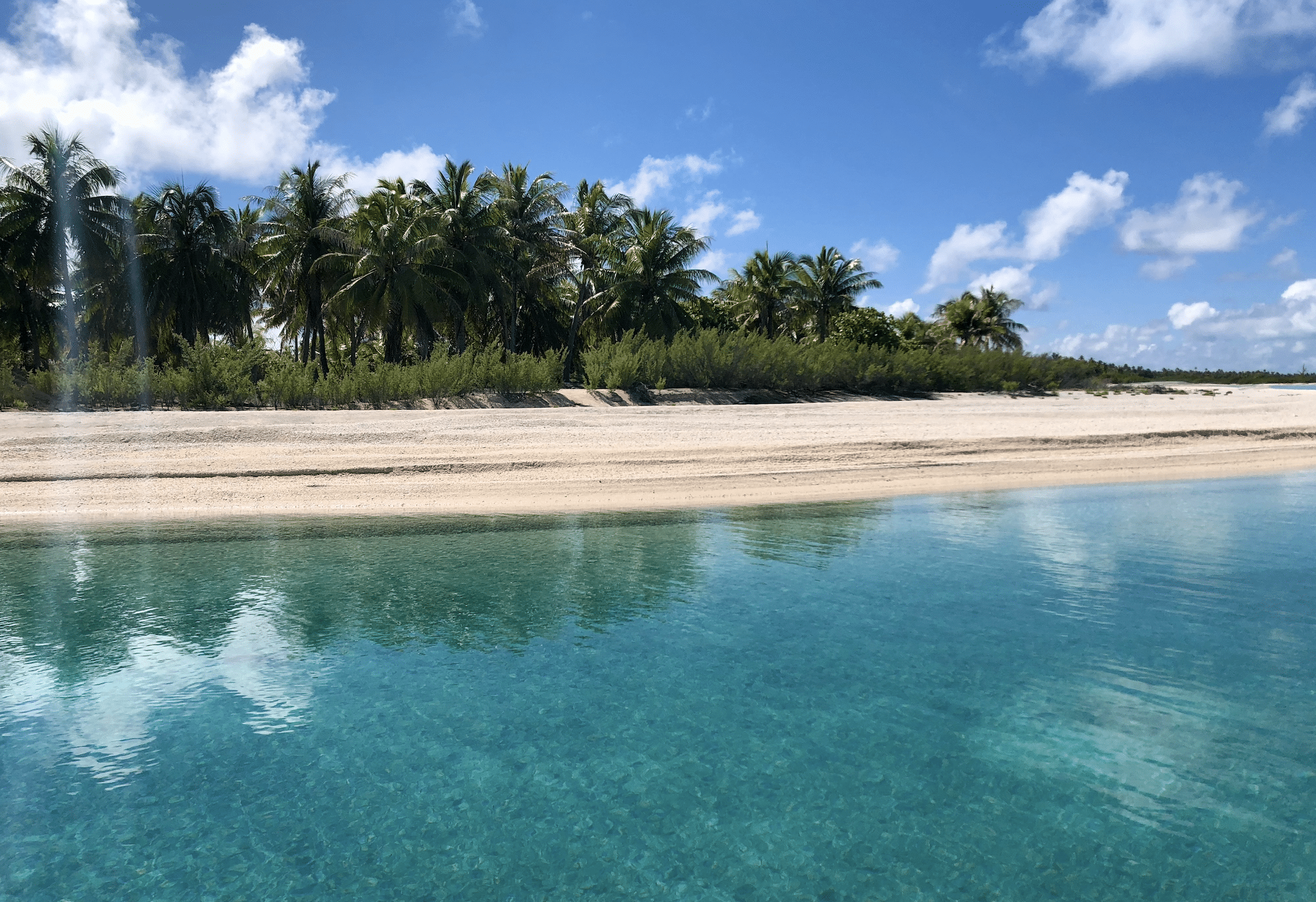 paysages de rangiroa en polynesie francaise