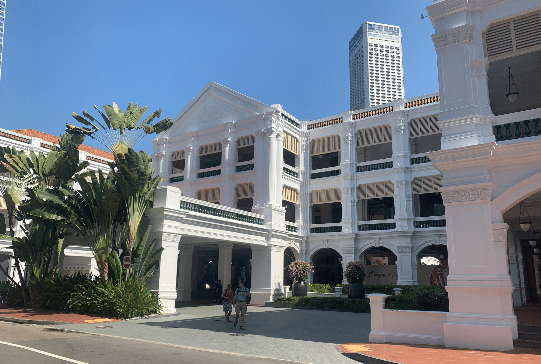 le raffles hotel a singapour