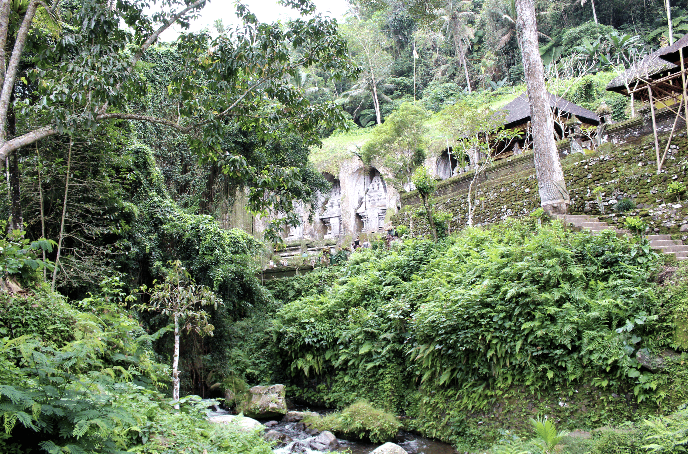 le monument gunung kawi a bali