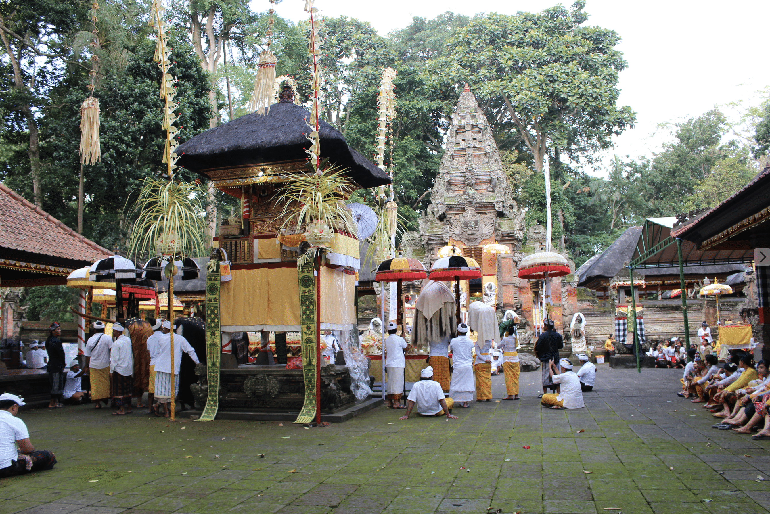 visiter ubud : les temples