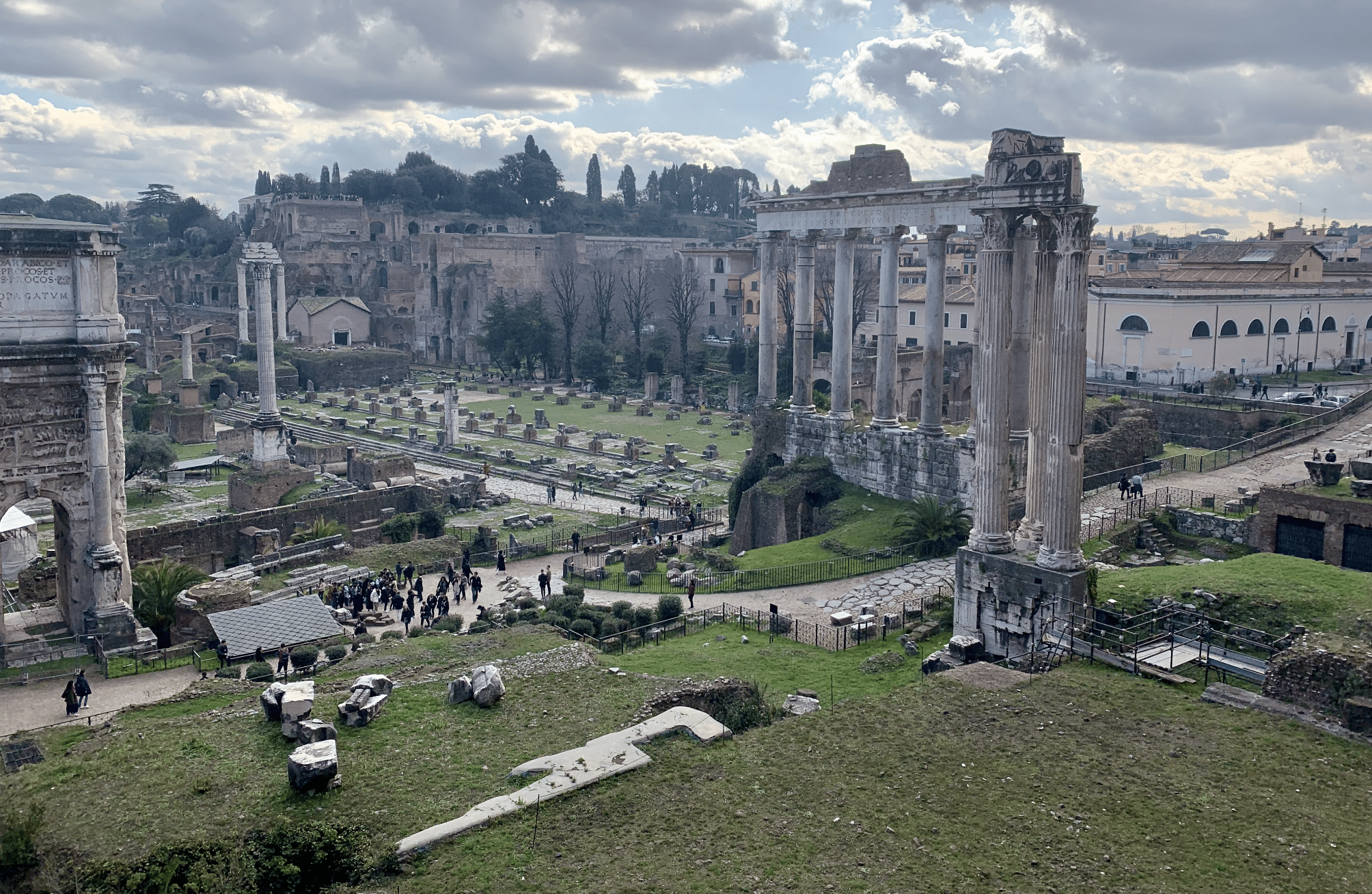 forum romain en italie