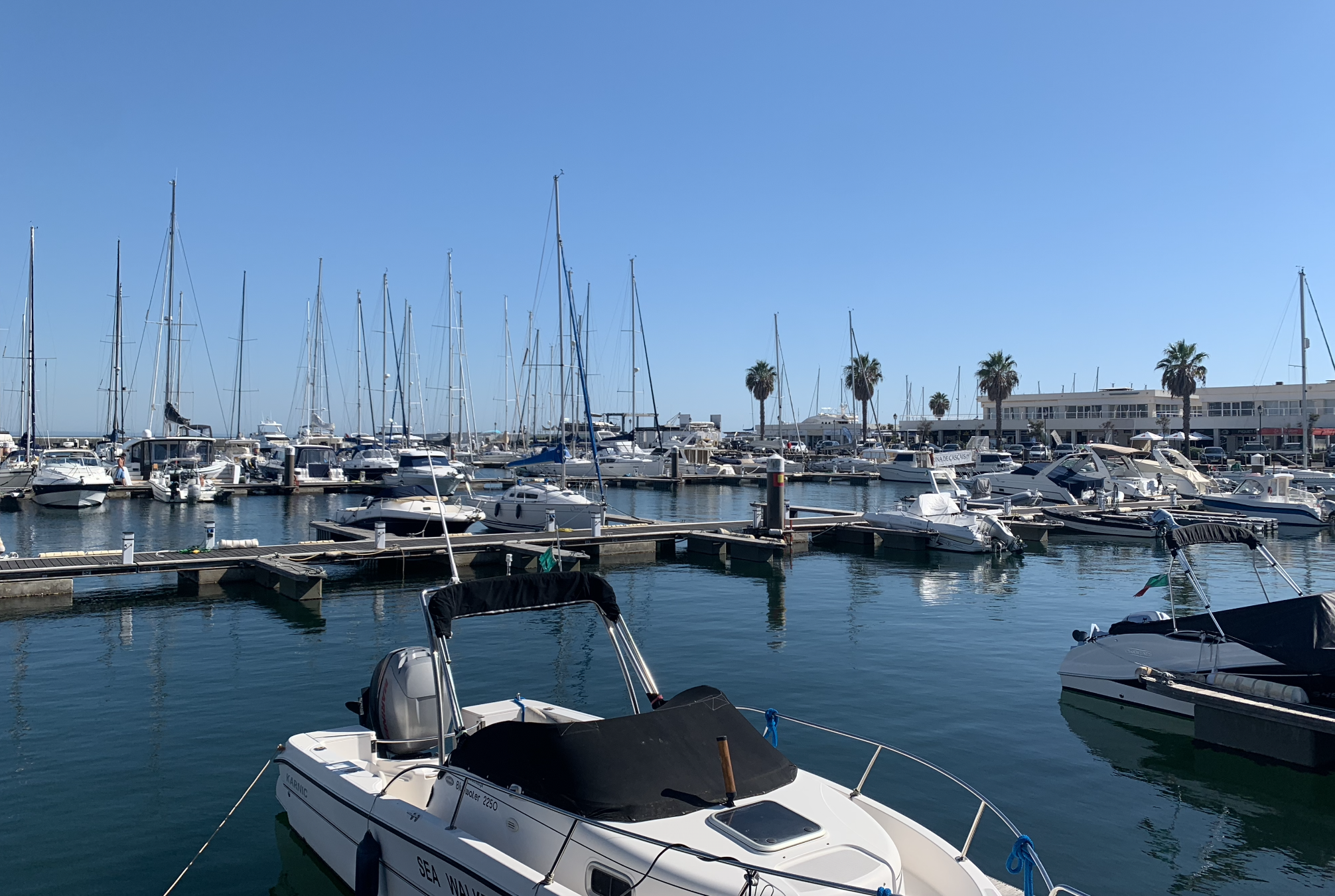 port de cascais au portugal