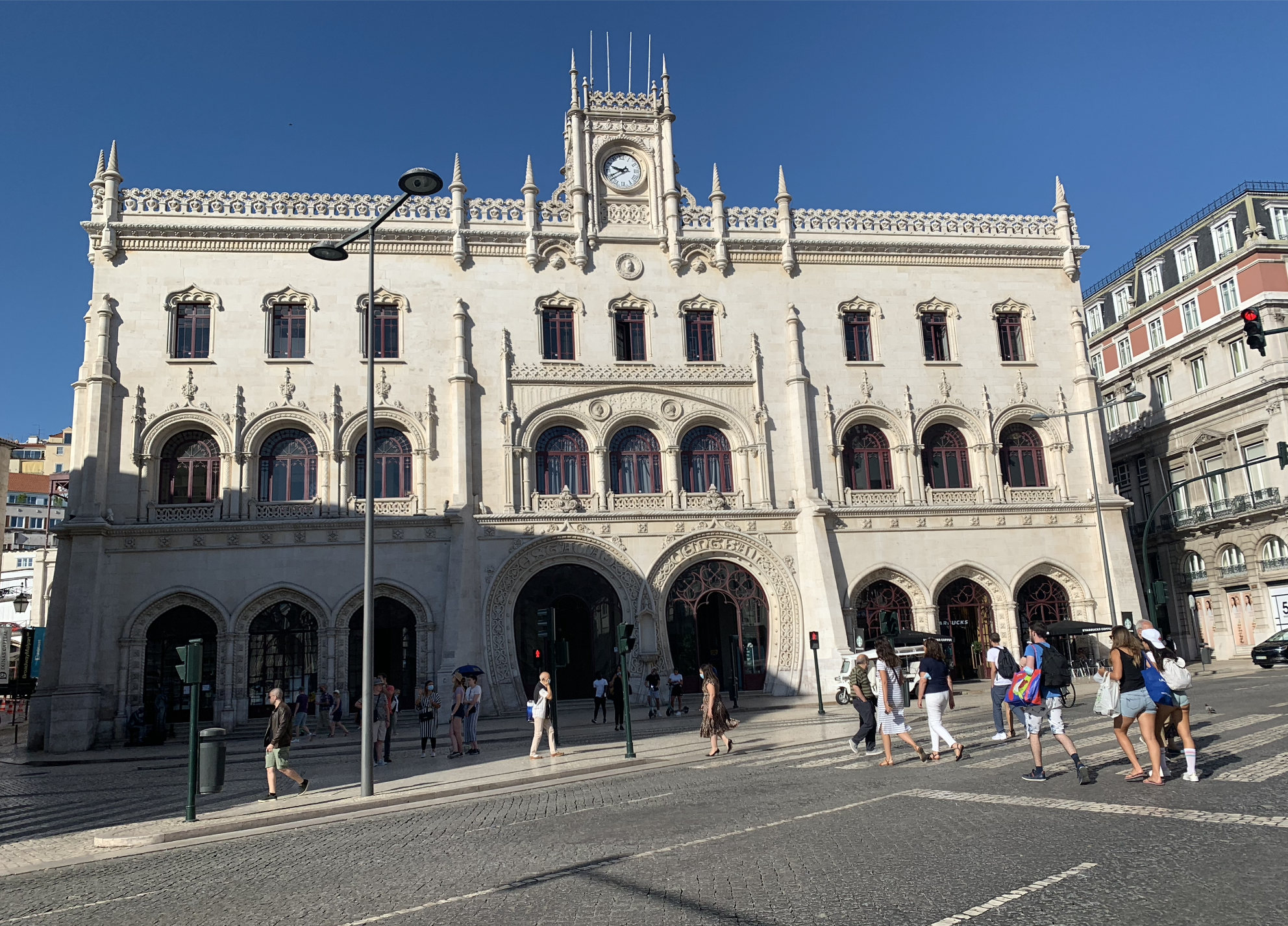 gare du rossio a lisbonne