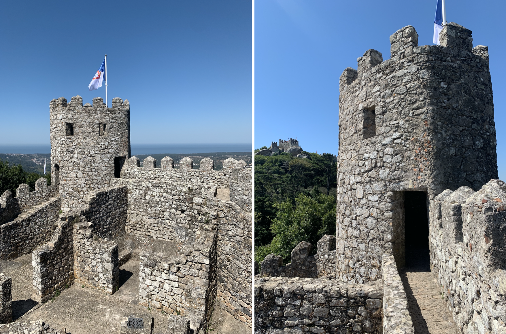 tours du chateau des maures a sintra