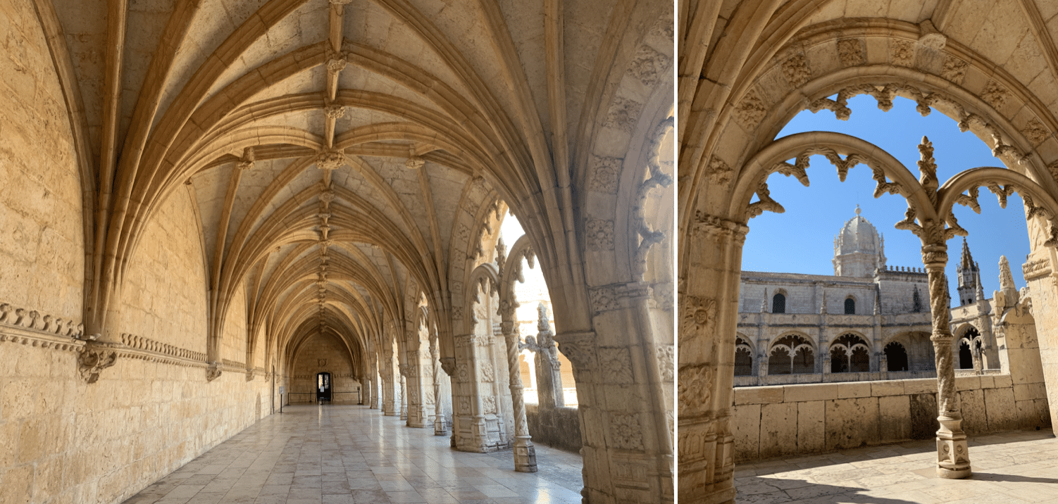 les arcades du monastere des hieronymites