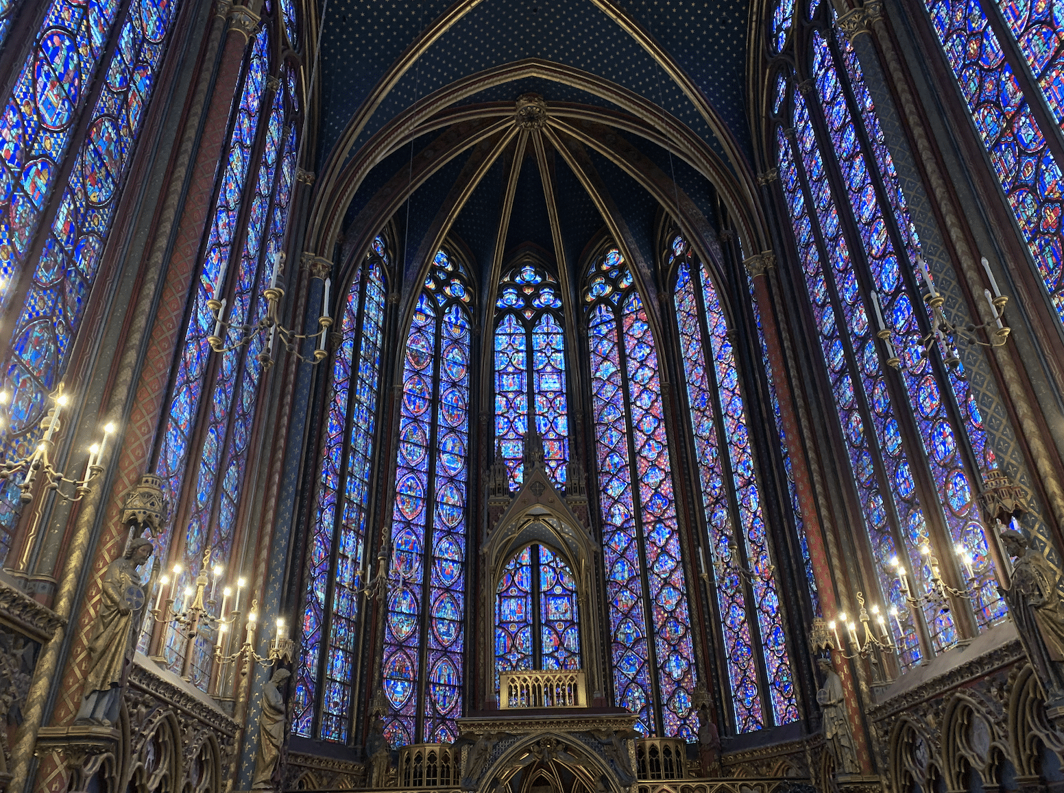 vitraux de la sainte chapelle