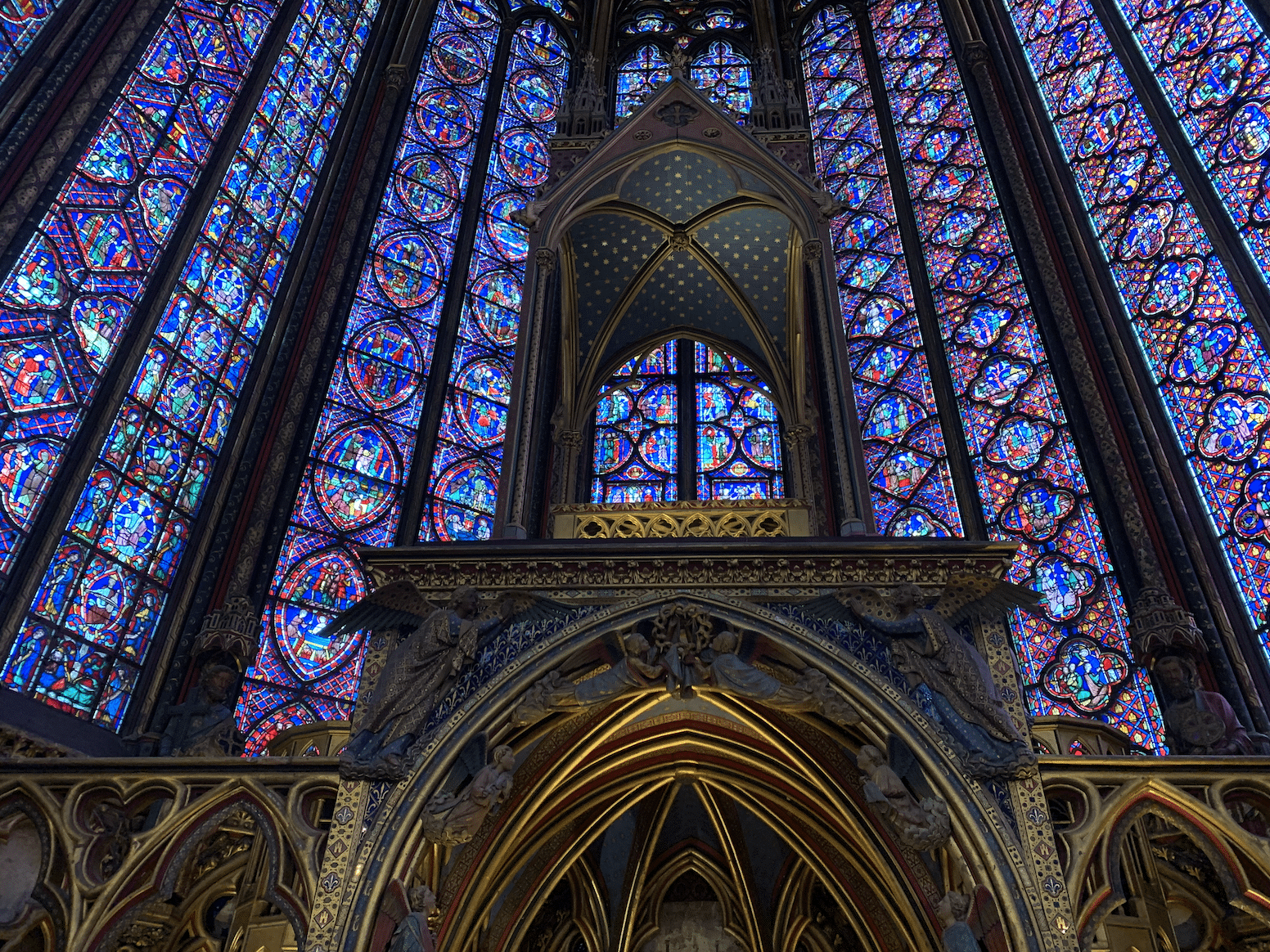 les vitraux de la sainte chapelle