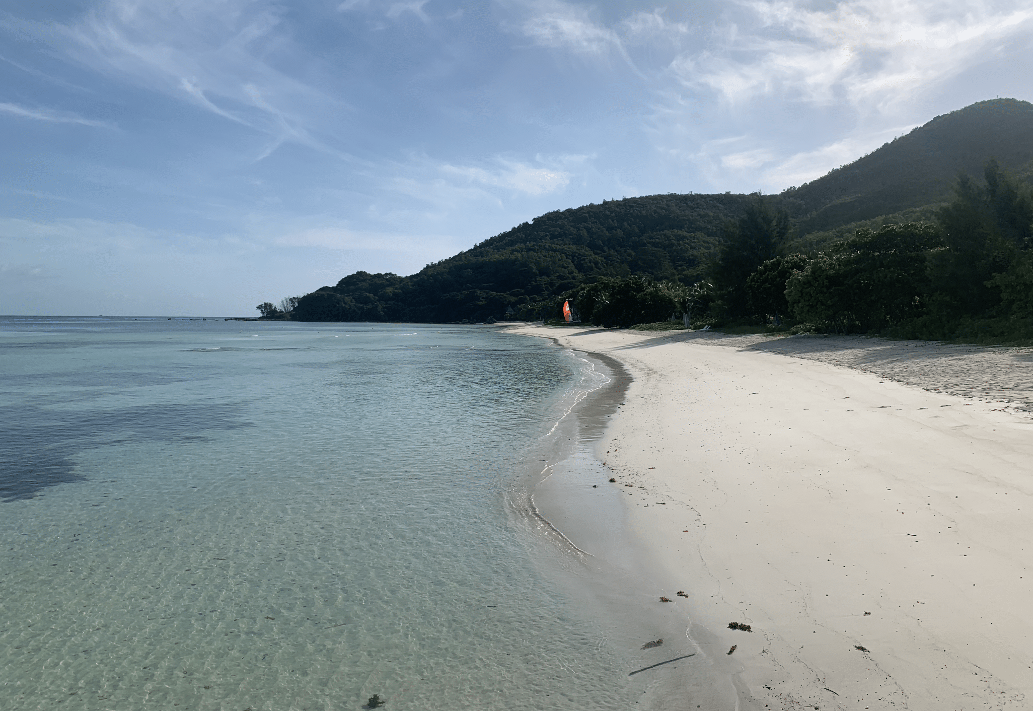 la grande plage du club med seychelles