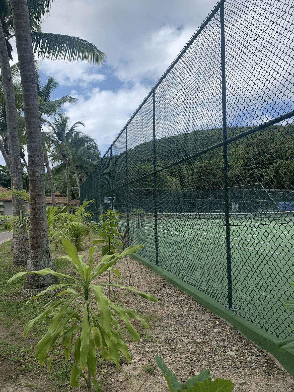 courts de tennis au club med seychelles