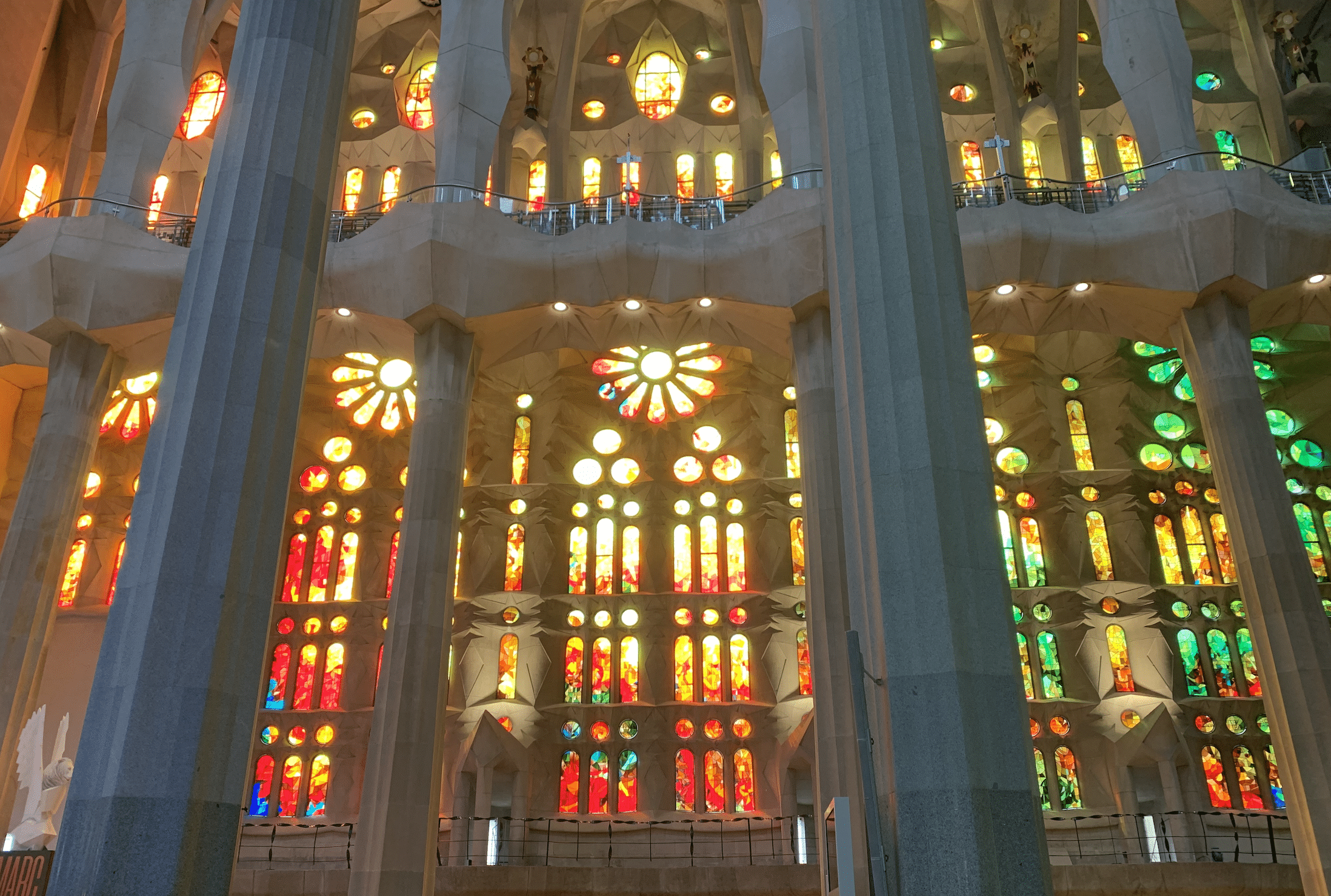 vitraux de la sagrada familia