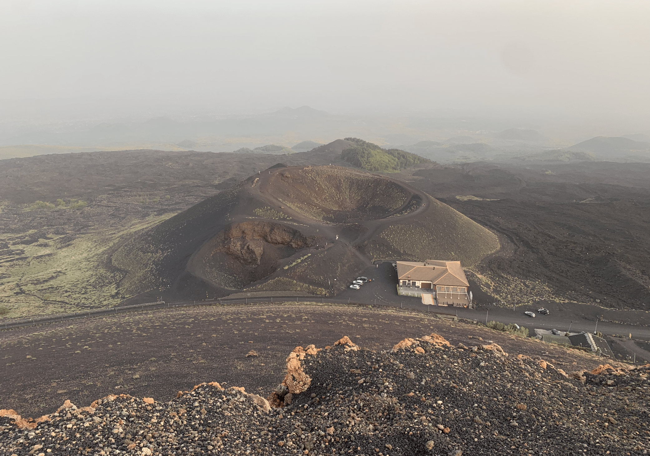 excursion sur l'etna : decouverte des crateres centraux