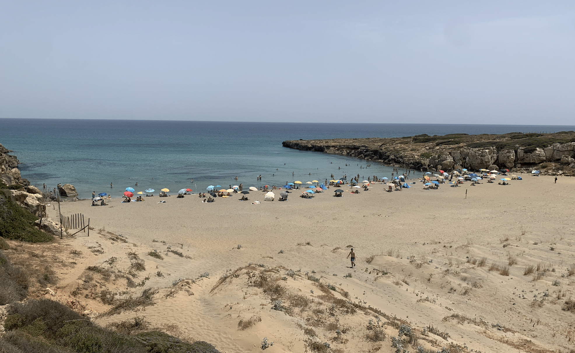 plage de la reserve naturelle de vendicari en sicile