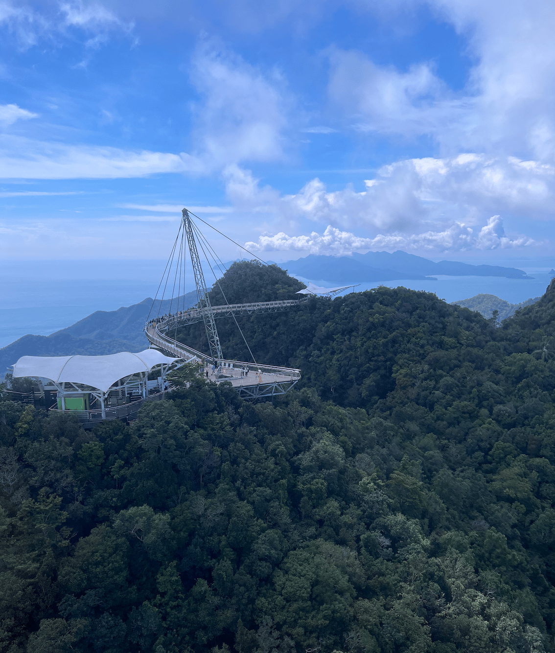 le langkawi skybridge en malaisie