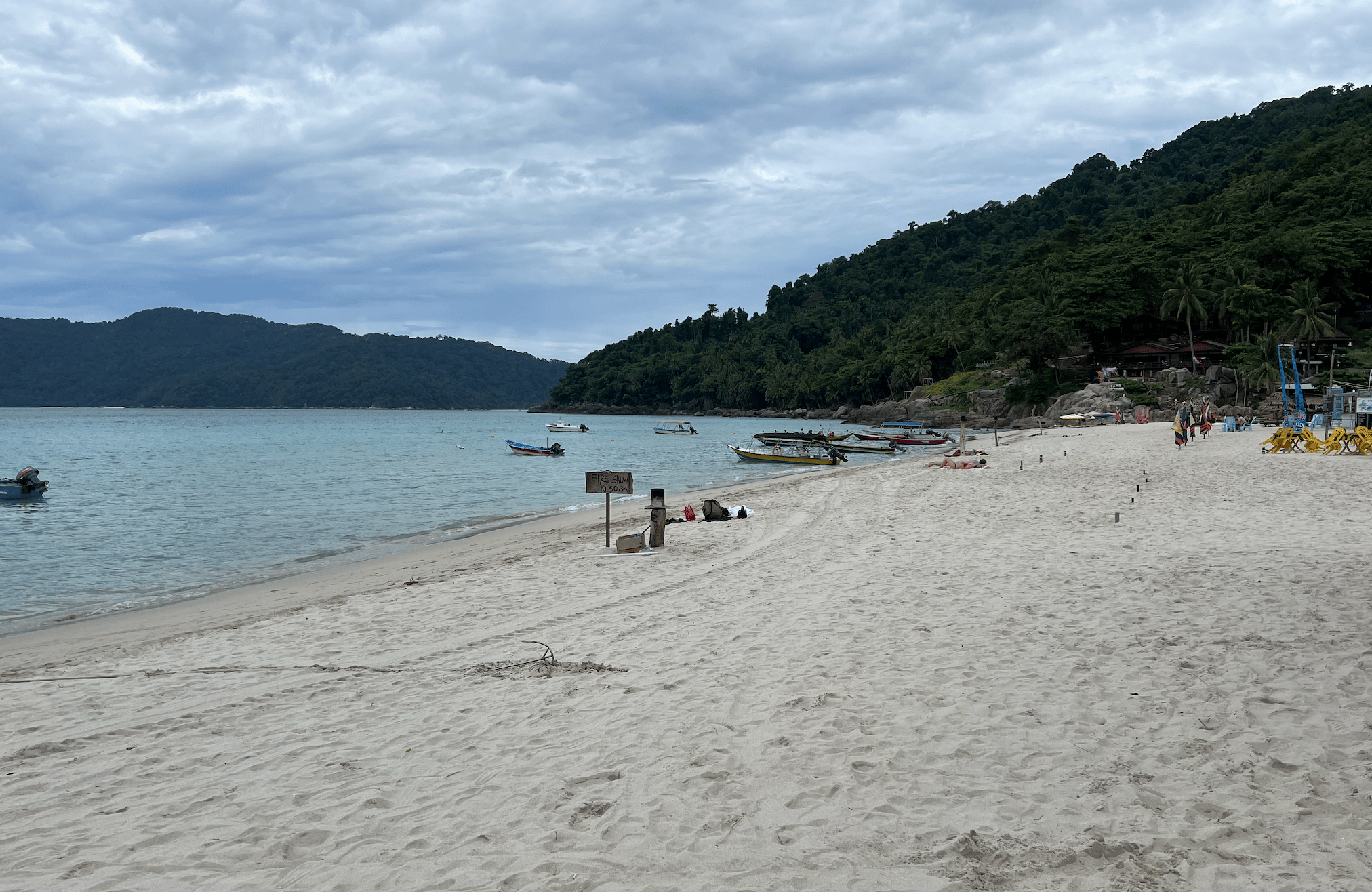 long beach aux iles perhentian en malaisie