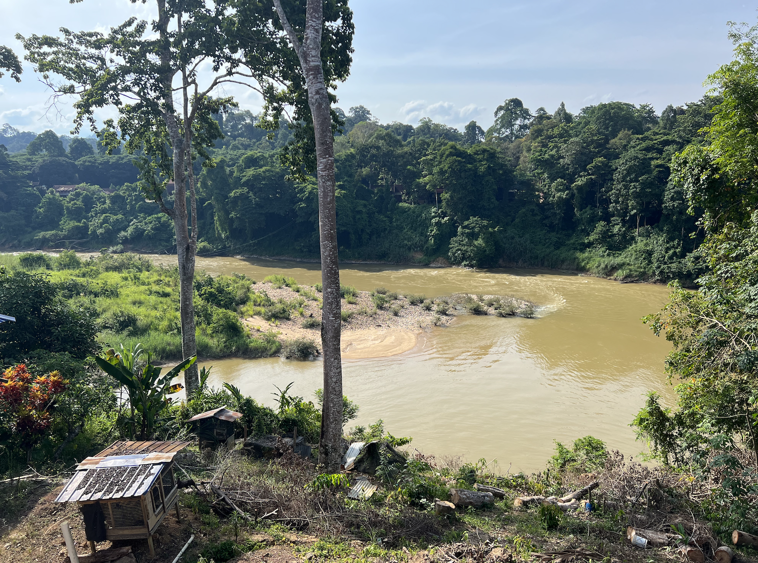 entree du parc national de taman negara en malaisie