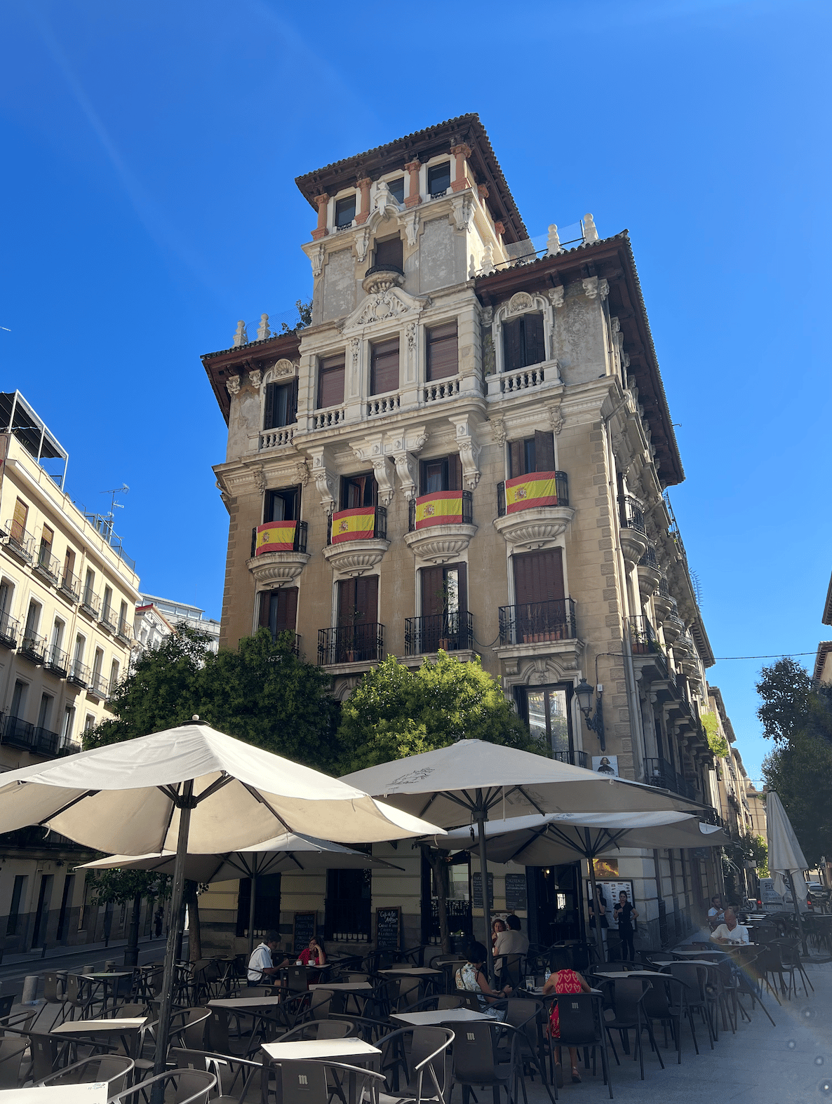 immeuble dans le quartier royal de madrid