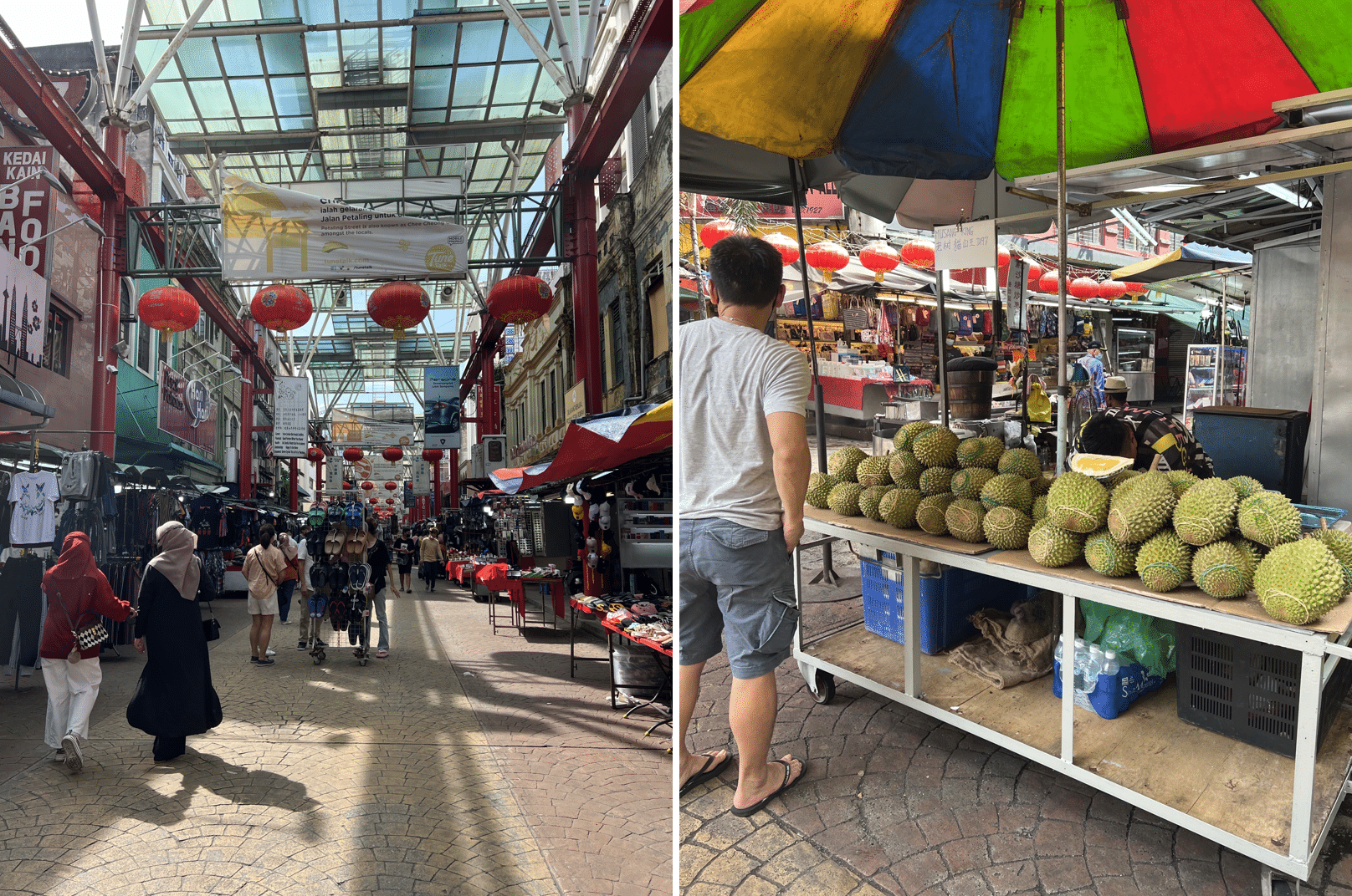 villes a visiter en malaisie : kuala lumpur et son celebre petaling street market