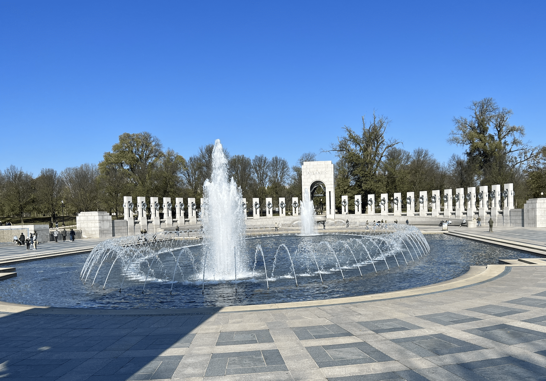 le memorial de la seconde guerre mondiale de washington