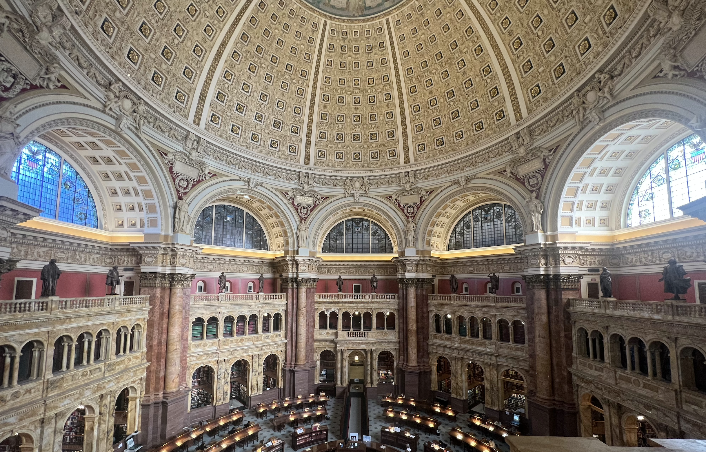 la bibliotheque de jefferson dans la library of congress a washington dc