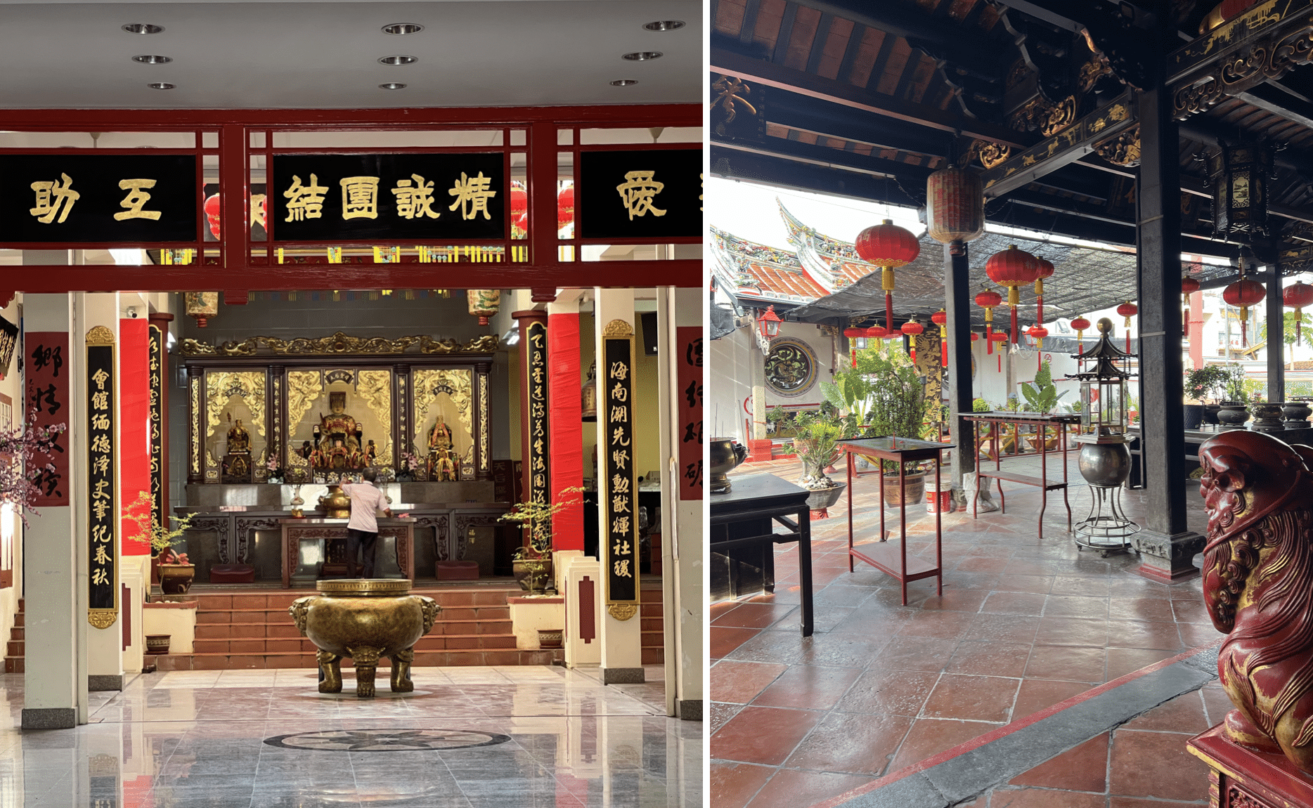 temples chinois a malacca en malaisie
