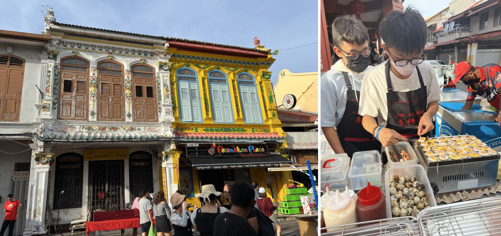 villes a visiter en malaisie : malacca et son marche de street food de jonker walk