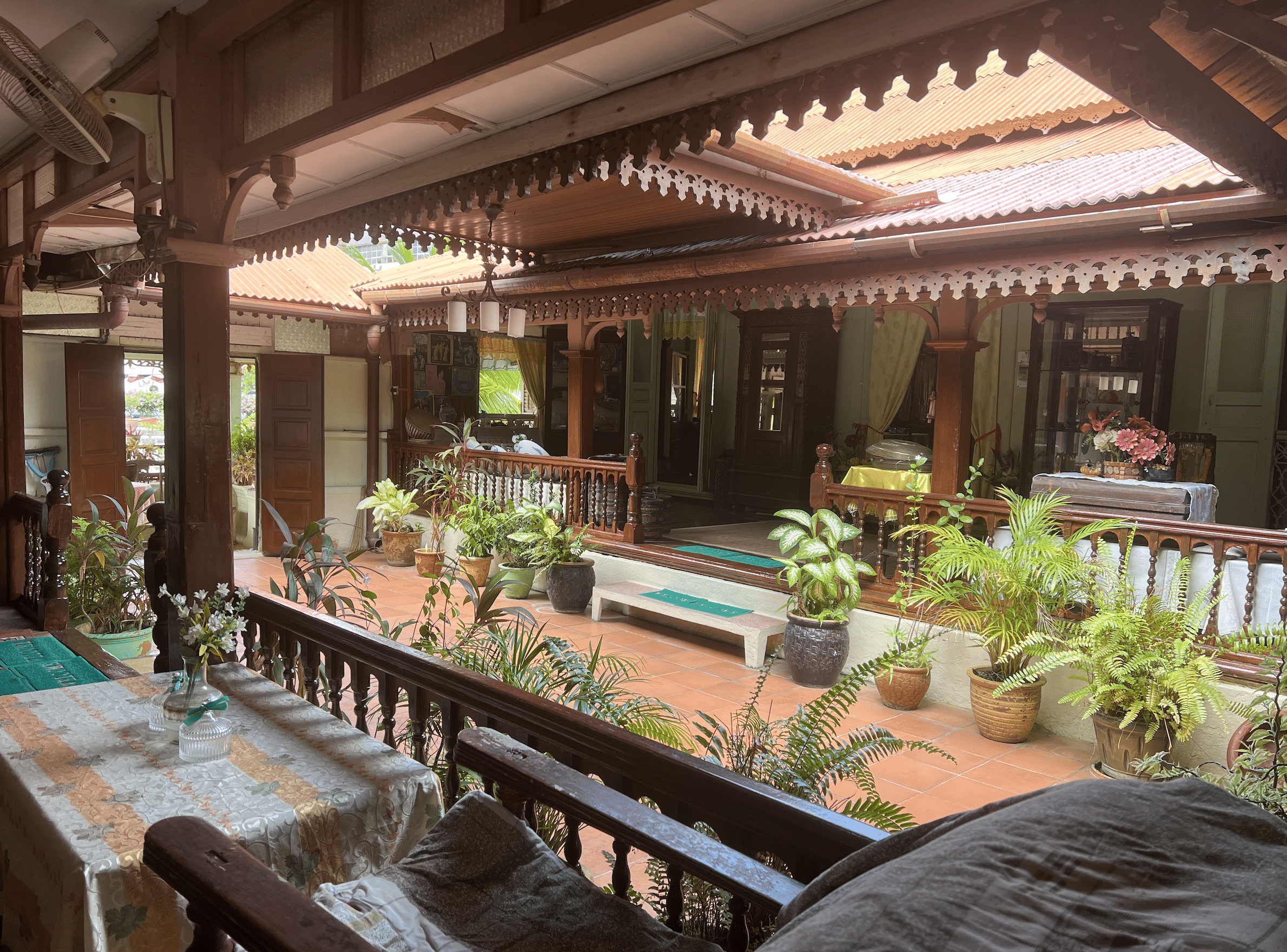 interieur de la villa sentosa a malacca en malaisie