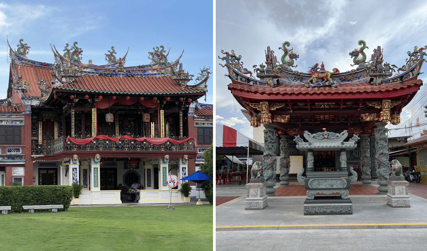 temples chinois a george town en malaisie