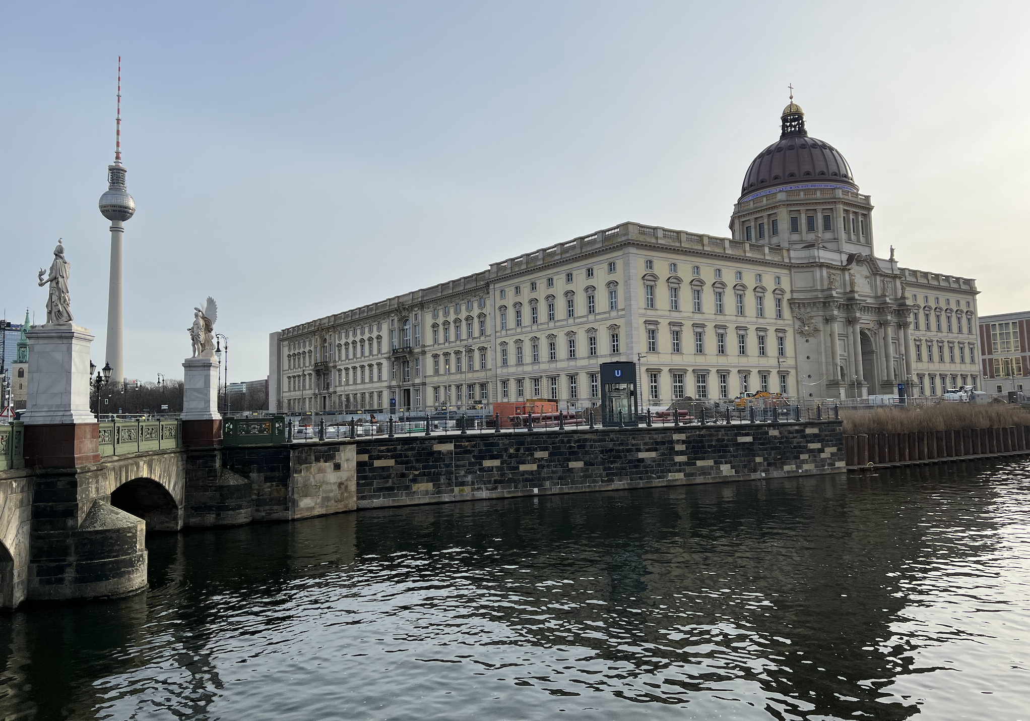 visiter berlin : vue sur l ile aux musees