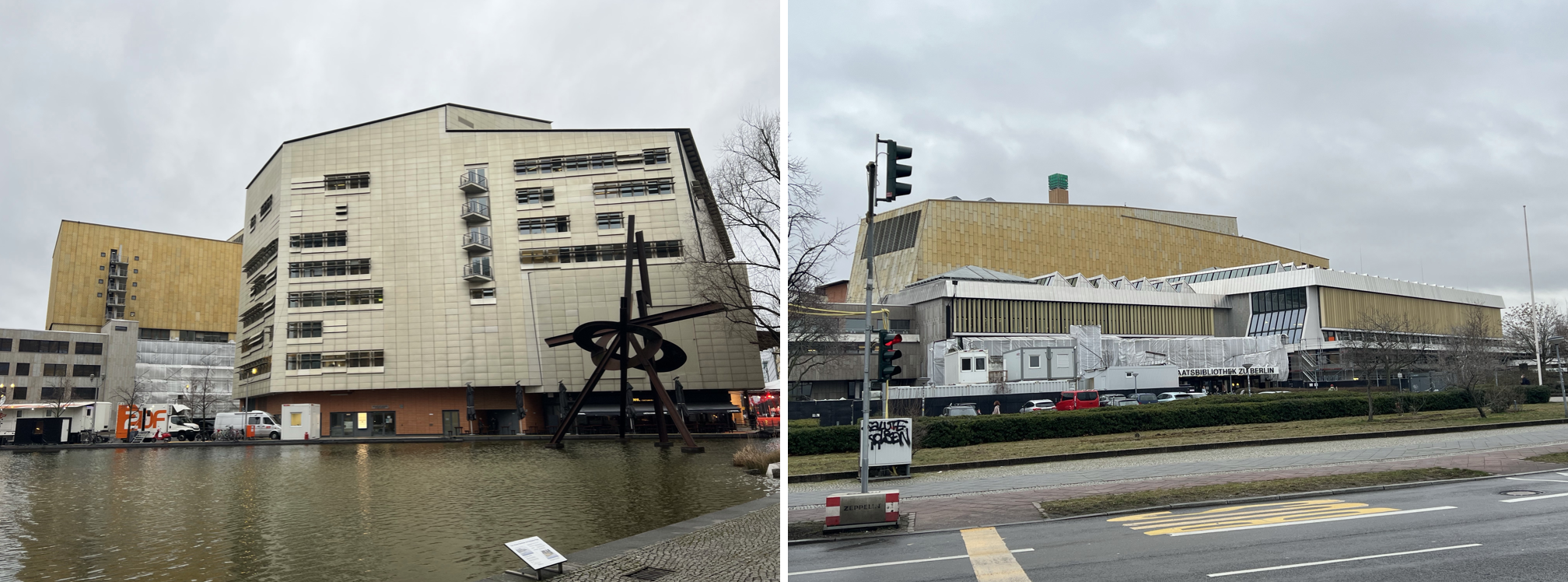 batiments modernes a berlin