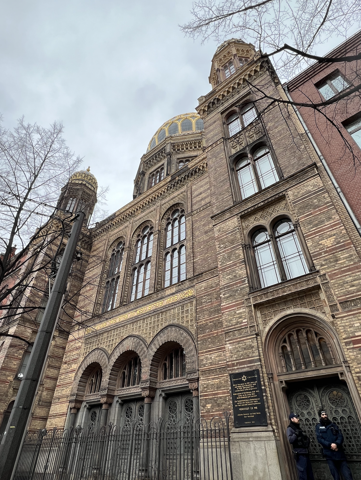 la nouvelle synagogue de berlin