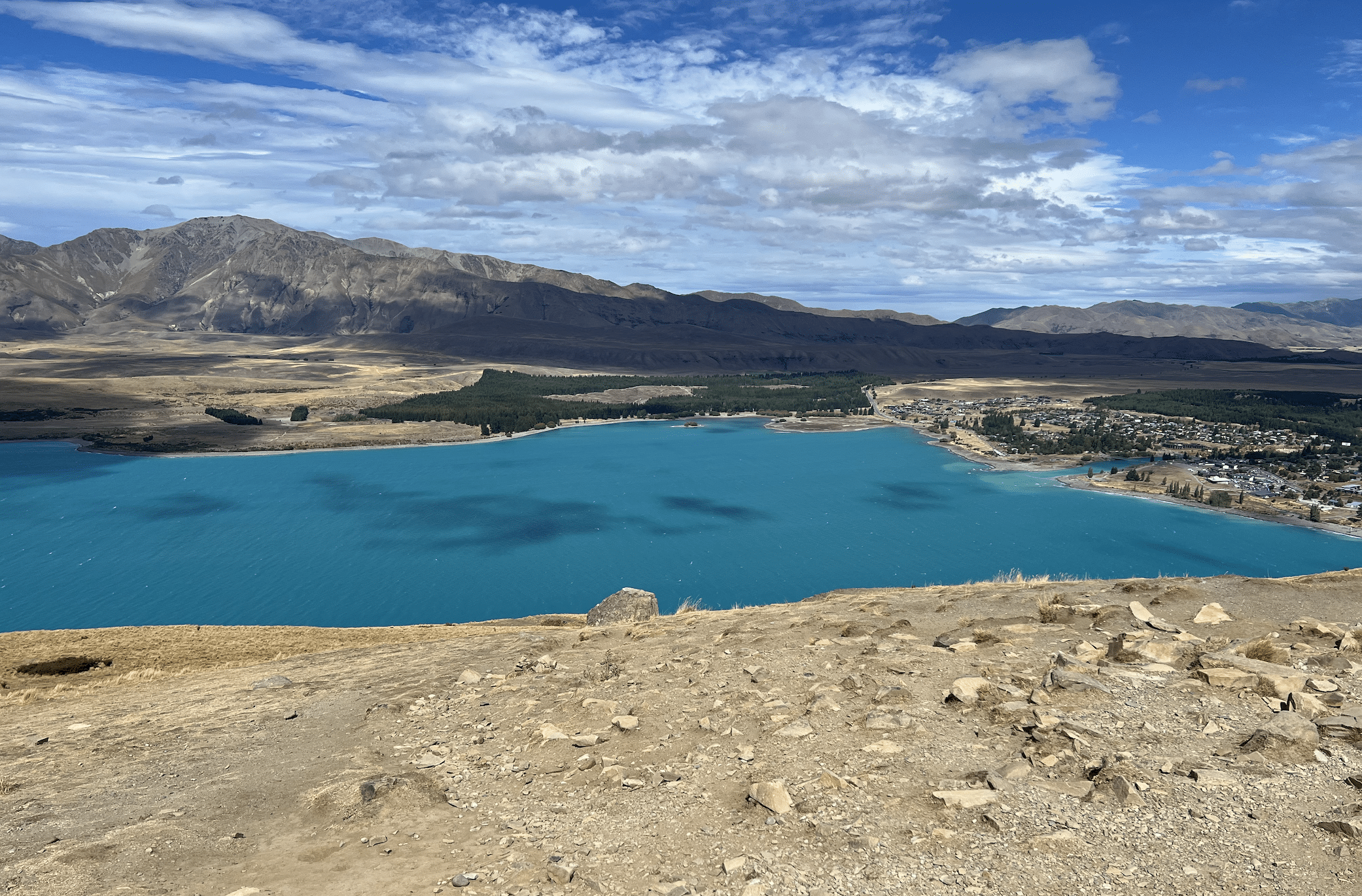 paysages du lac tekapo