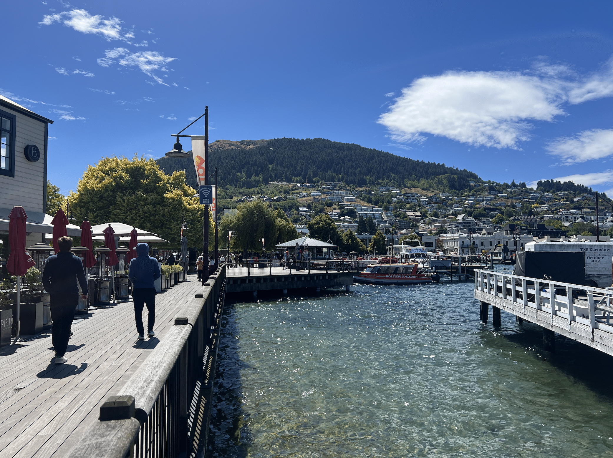 waterfront de queenstown en nouvelle zelande