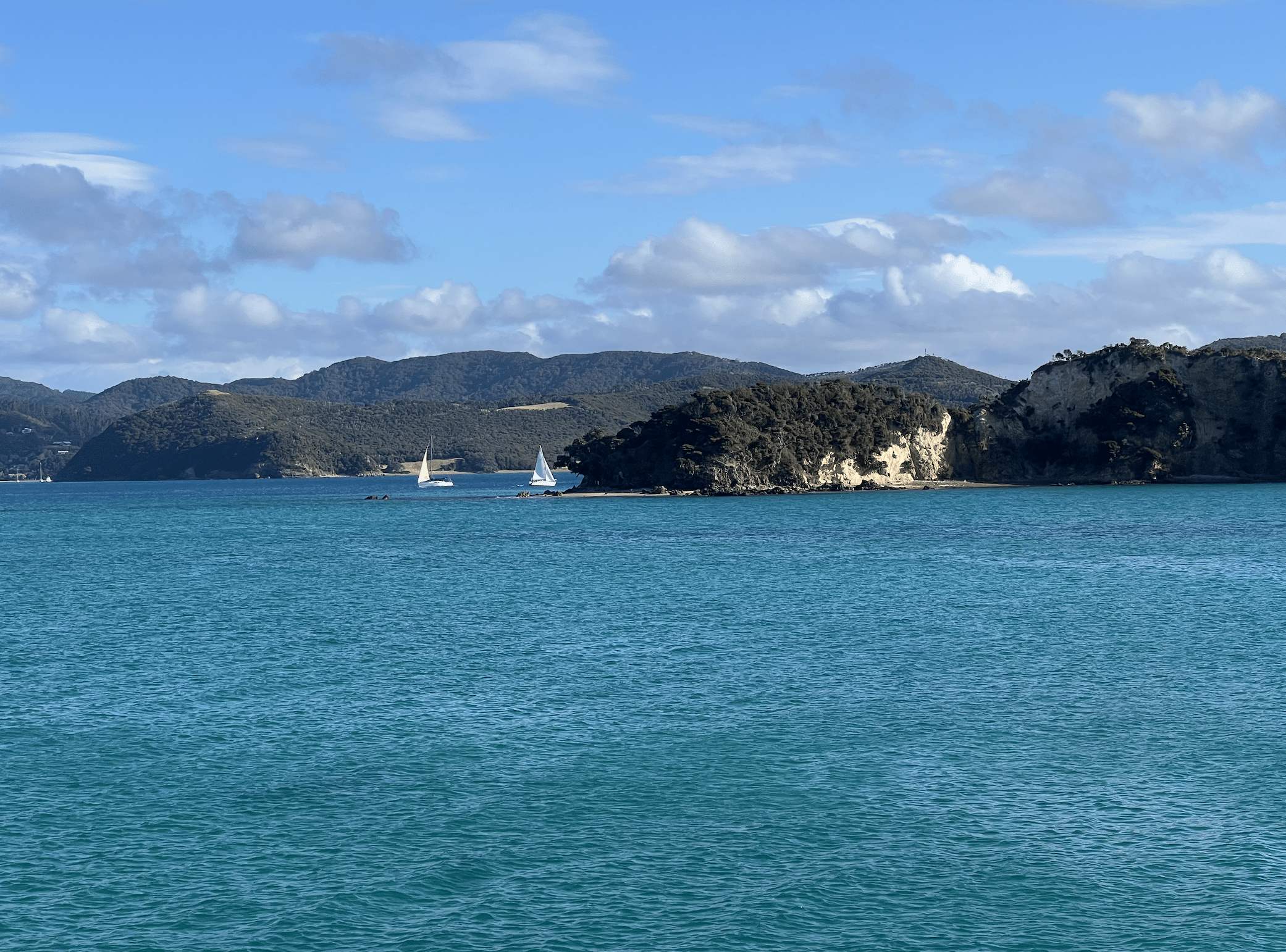 magnifiques paysages de la bay of islands en nouvelle zelande