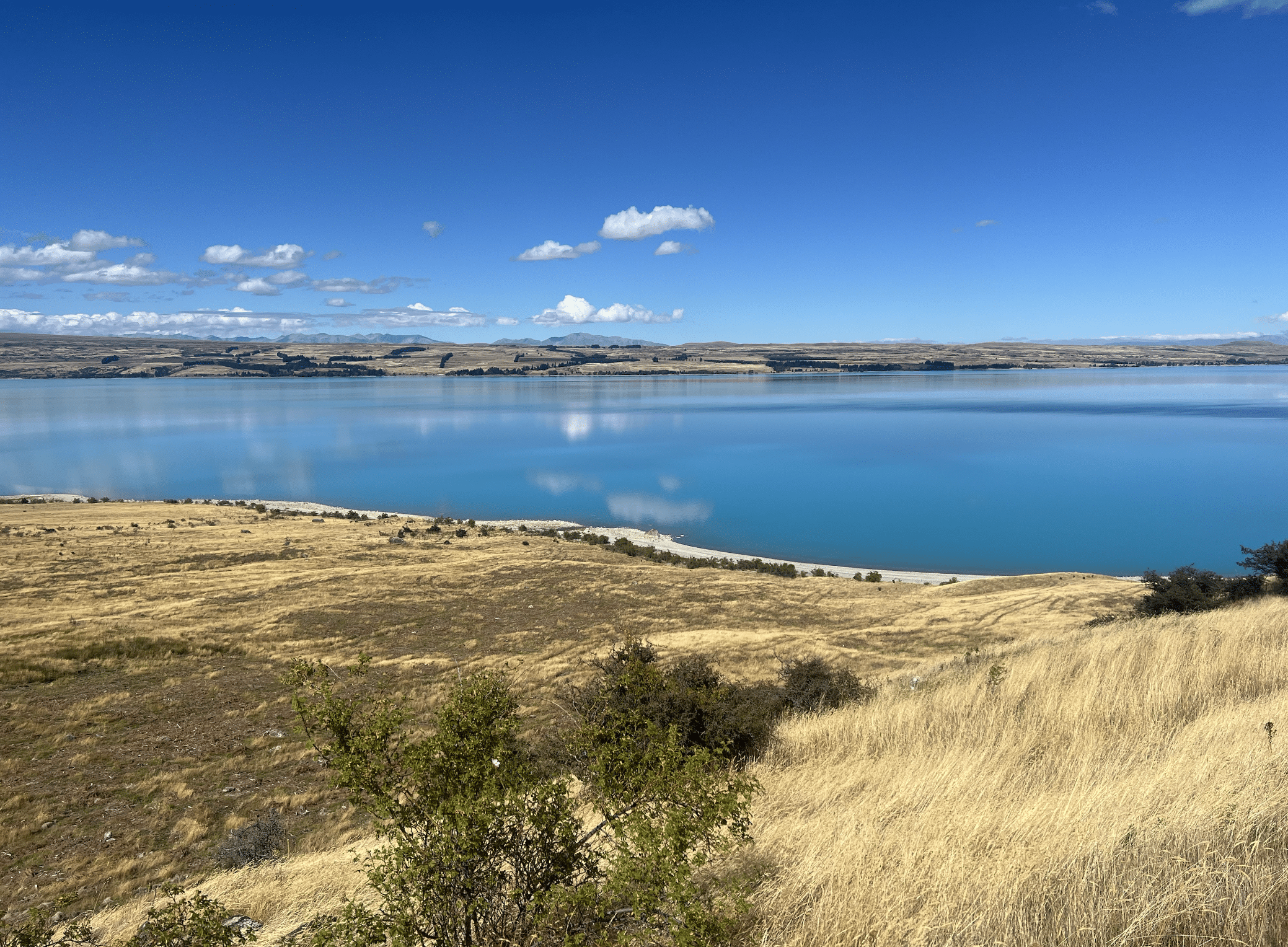 le lac pukaki en nouvelle zelande