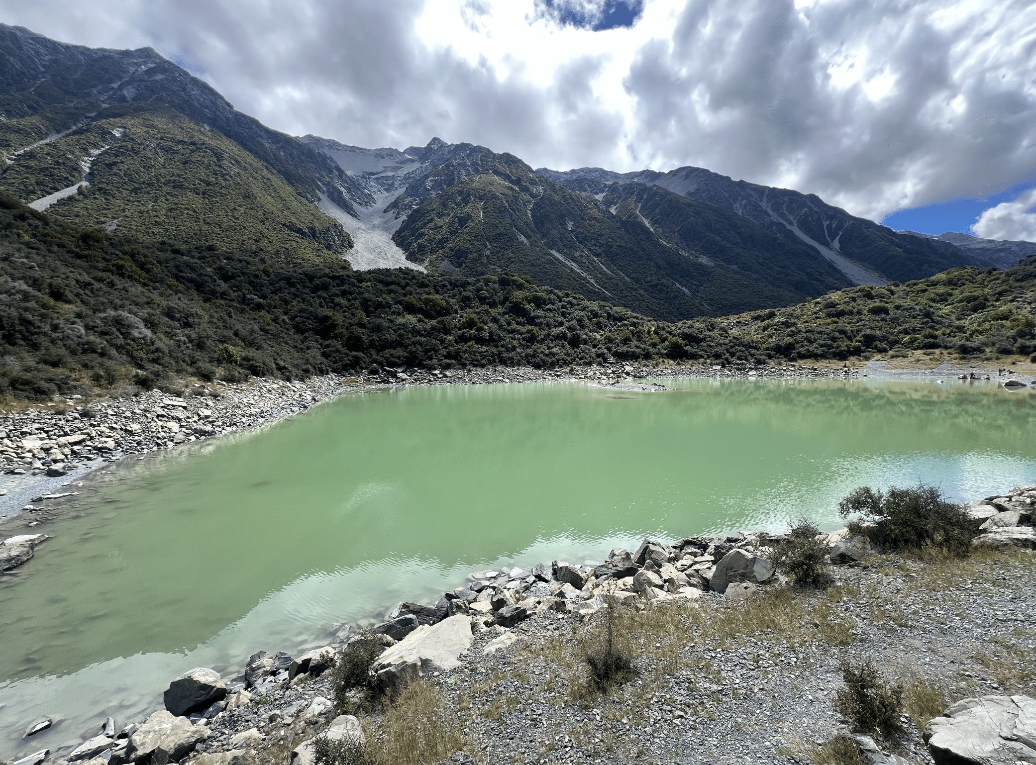 les blue lakes de l aoraki mount cook national park