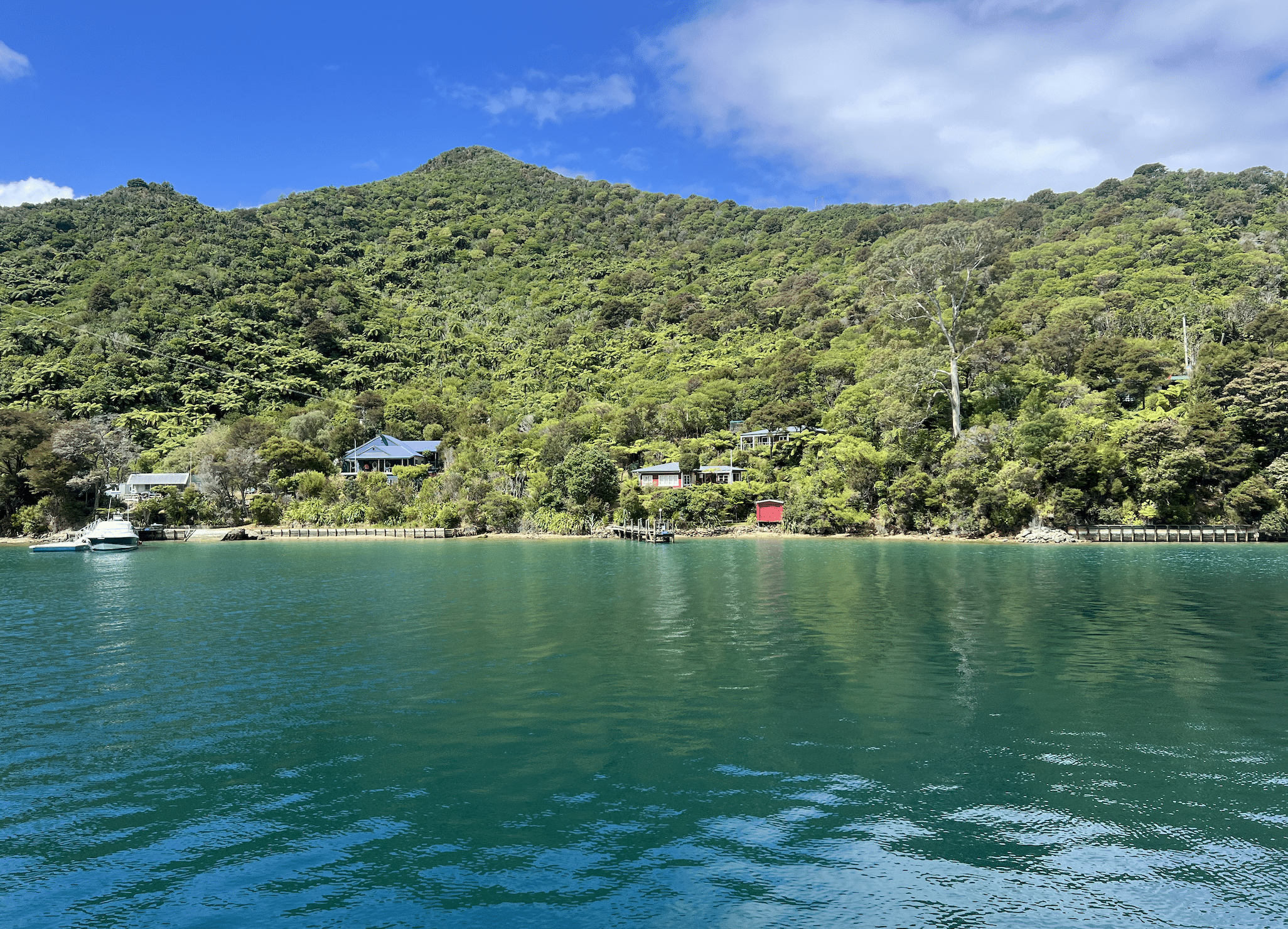 paysages des marlborough sounds en nouvelle zelande