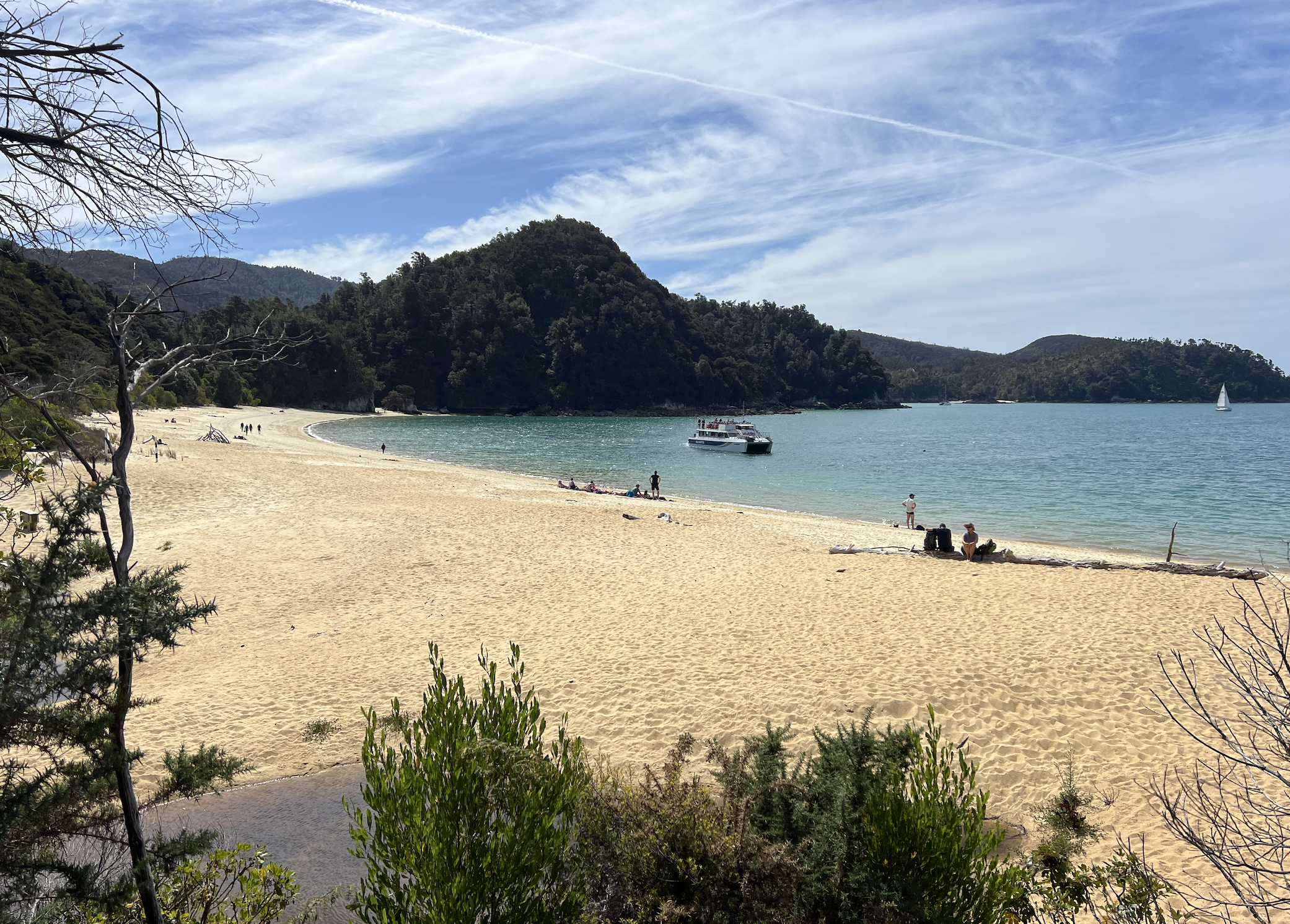 que faire lors d un circuit en nouvelle zelande : visiter le parc national d abel tasman